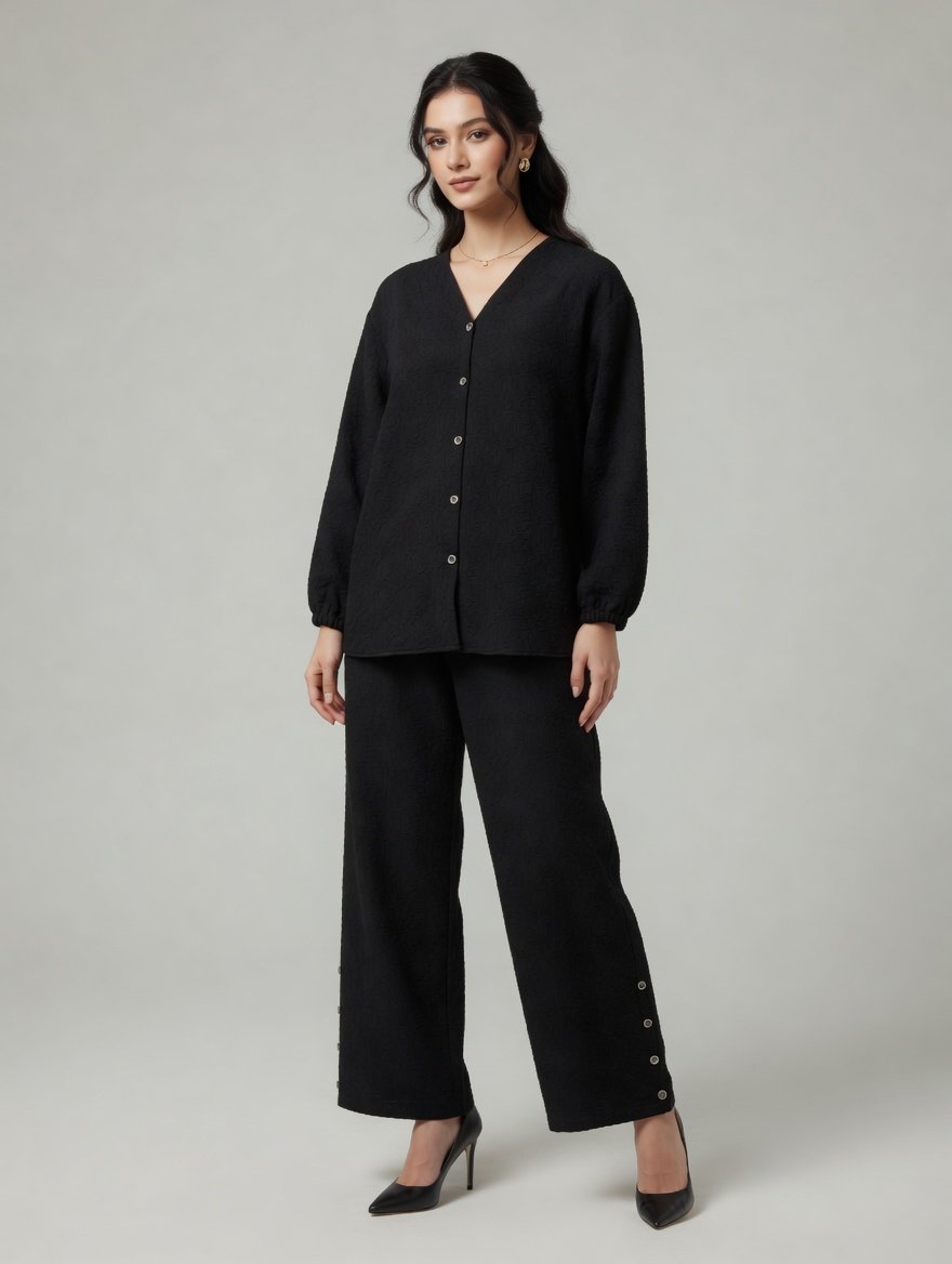 Classic Black Minimalist Cord Set